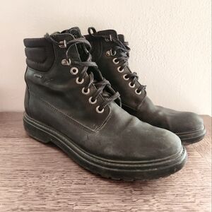 Geox Respira Women's Leather Boots Size 41 10.5